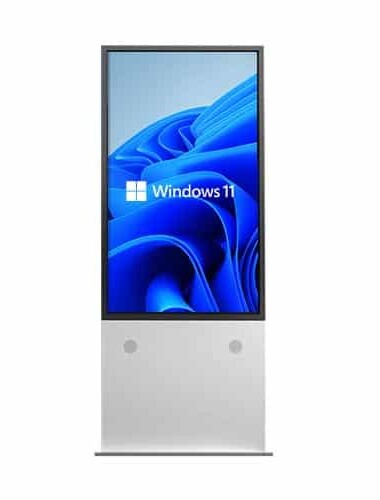 Outdoor monolith self service kiosk