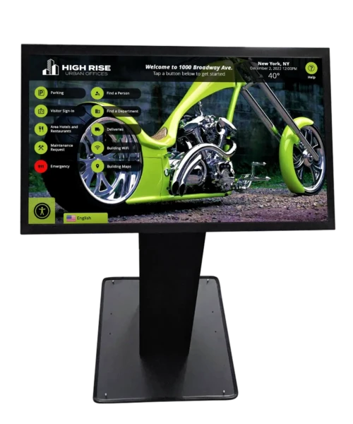 Vertex Service kiosk face